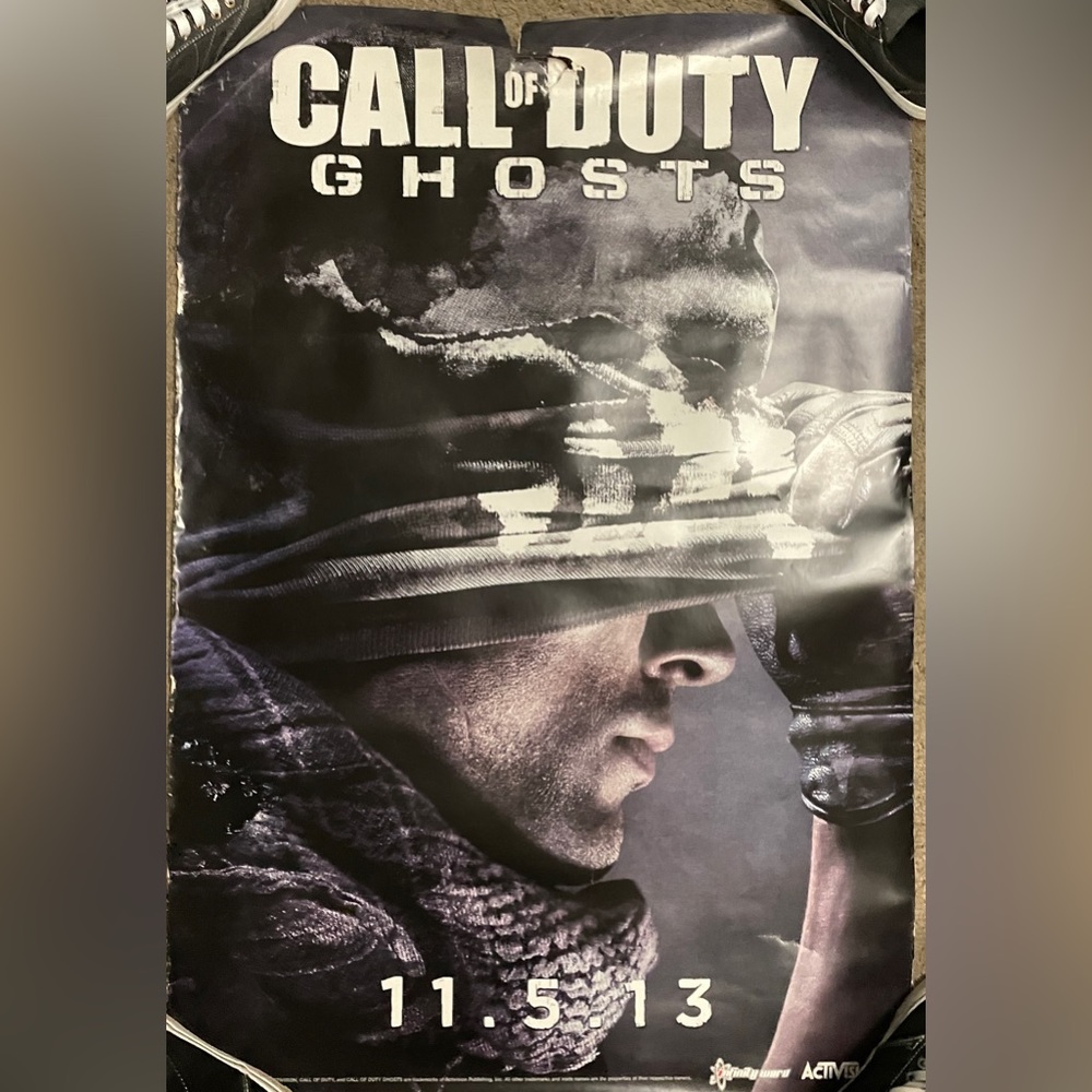 Call of Duty Ghosts double-sided Poster